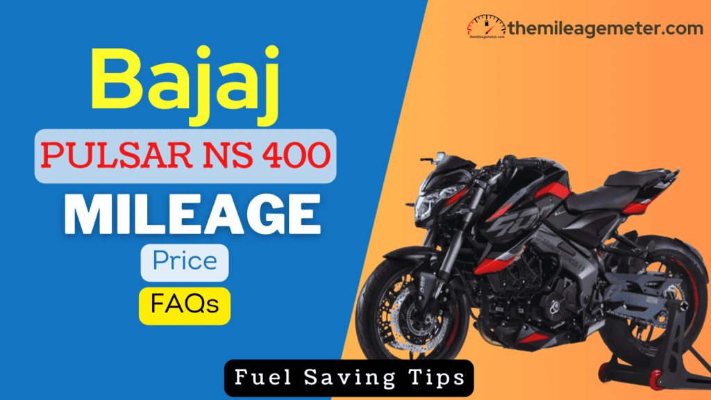 Pulsar NS 400 mileage